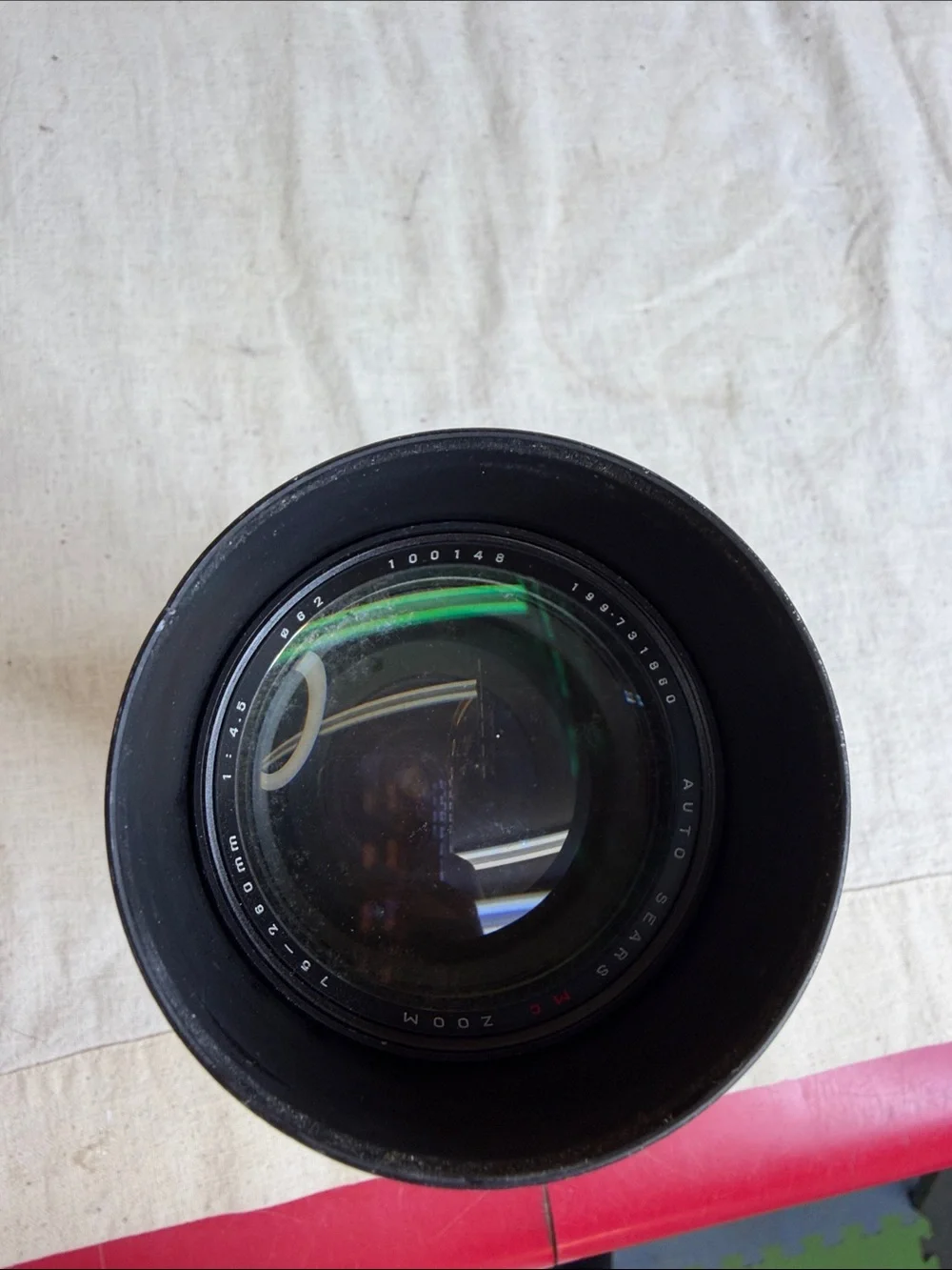 Manual 75-150mm Telephoto Camera Lens - Black